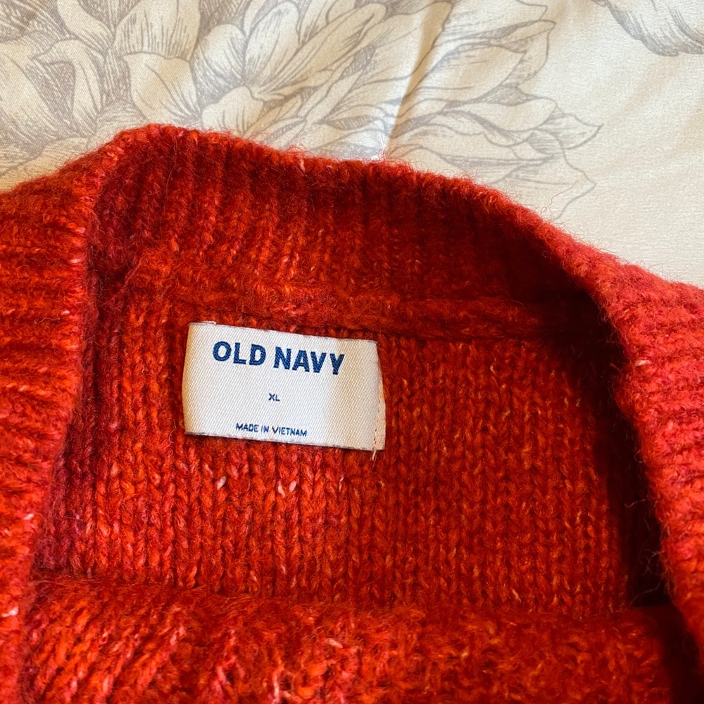 Red sweater